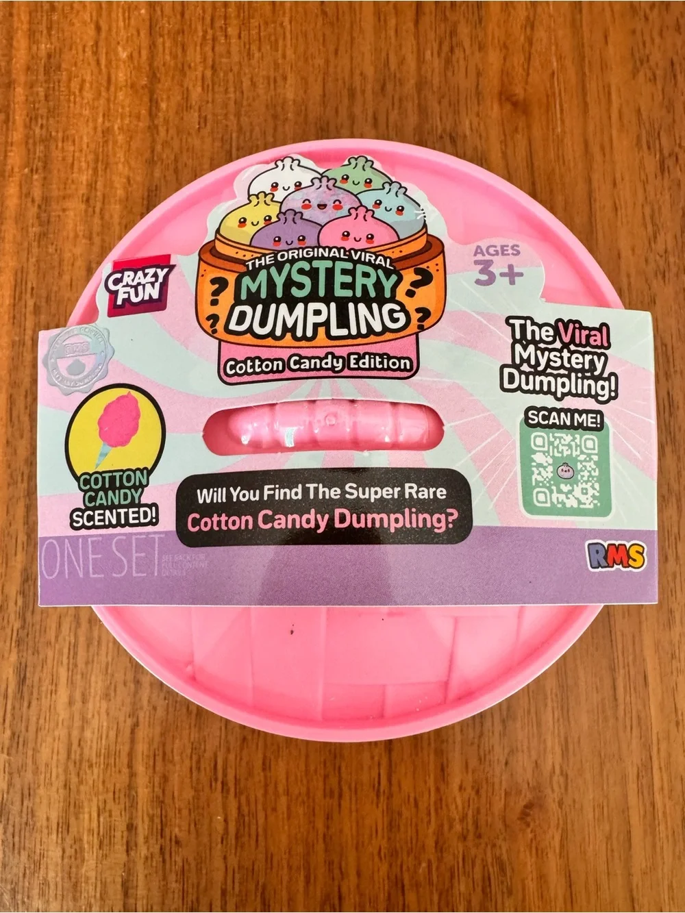 RMS Mystery Dumpling Cotton Candy Edition Scented Viral Squishy Factory Sealed